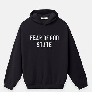 Fear of God State Black hoodie